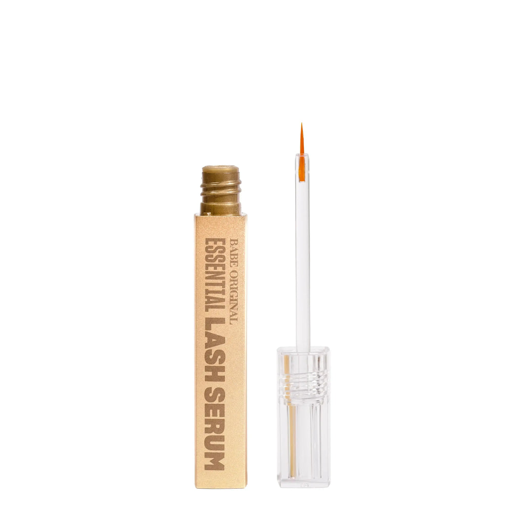 Essential Lash Serum, Babe Lash Eyelash Serum, Longer Looking Eyelashes, Advanced Lash Enhancing Treatment with Biotin & Amino Acids for Natural Lashes & Lash Extensions, Easy Application, Vegan & Cruelty-Free