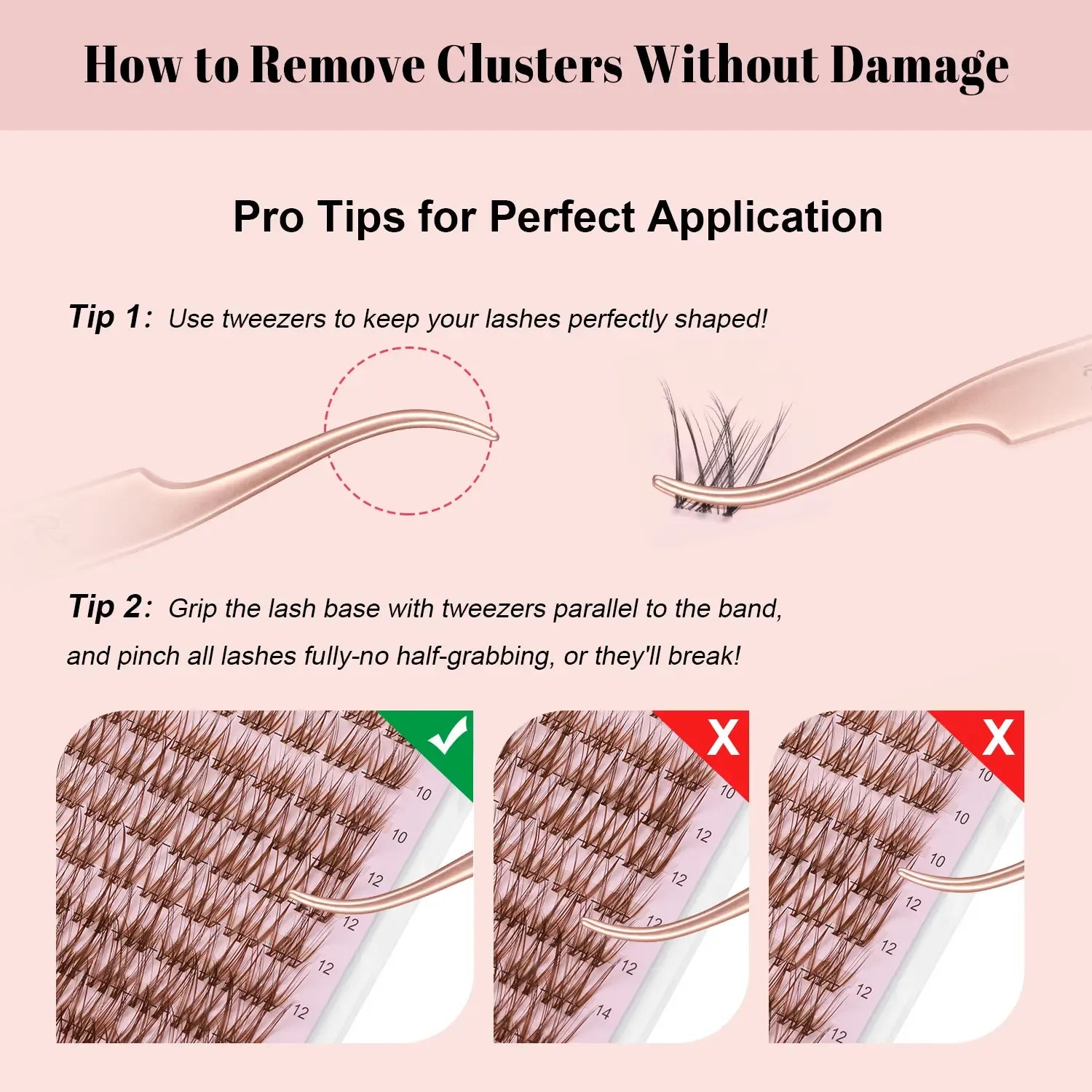 Plume| Kisslily Brown Lashes Natural Lash Clusters With Invisible Band DIY Lash Extension Kit Eyelash Kit with Bond and Seal 8-16mm C Curl Beginner Friendly Individual Lashes Waterproof Long lasting Makeup For Girl Cosmetic #Summervibes summerwins