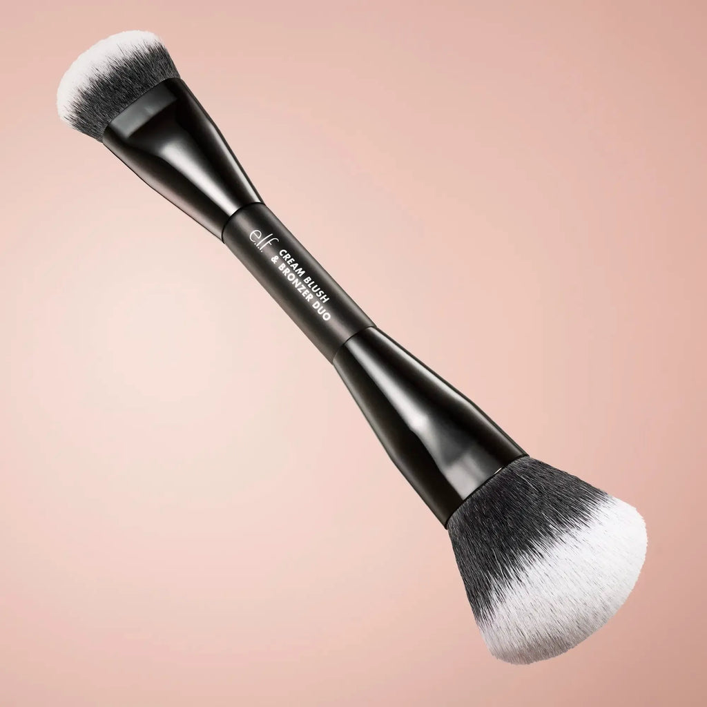e.l.f. Cream Blush & Bronzer Duo Face Makeup Brush