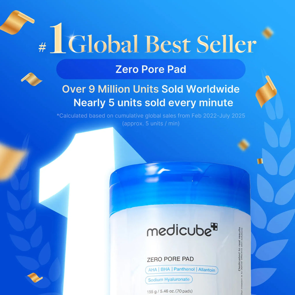 [medicube] Mix & Match Toner Pad Setㅣ Pore, Use After Spot, Brightening Care for Clear & Glass Glow SkinㅣTikTok Viral Toner Pads