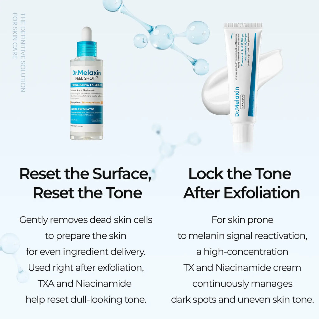 [Dr.Melaxin Official] Ultimate Body & Face Dark Spot Eraser Set | Dark Spot Corrector for Face & Body, Hyperpigmentation, Melasma, Acne Marks & Uneven Skin Tone | Brightening Skincare Bundle